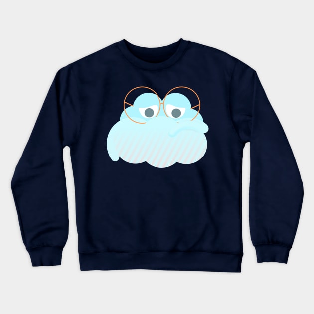 "Eepy" sunset mood cloud Crewneck Sweatshirt by meldra